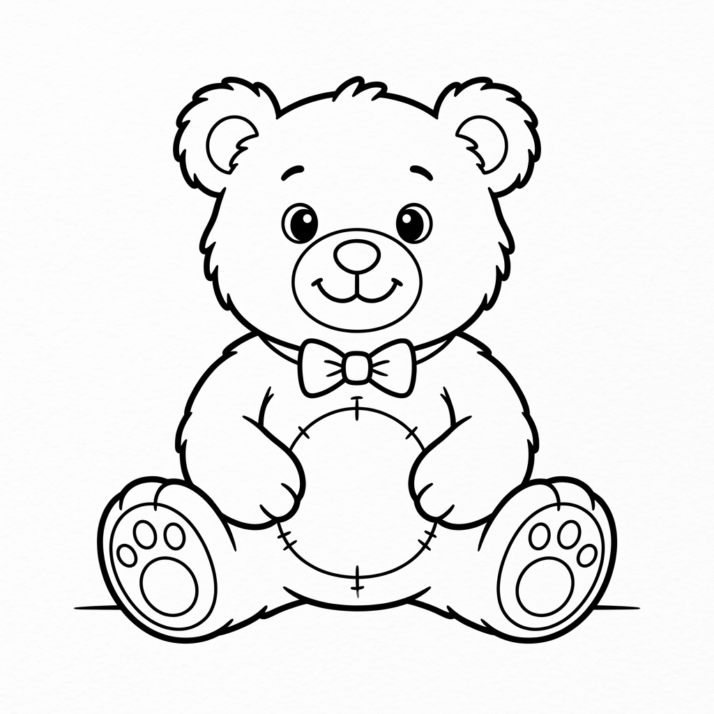 Bear Coloring Page